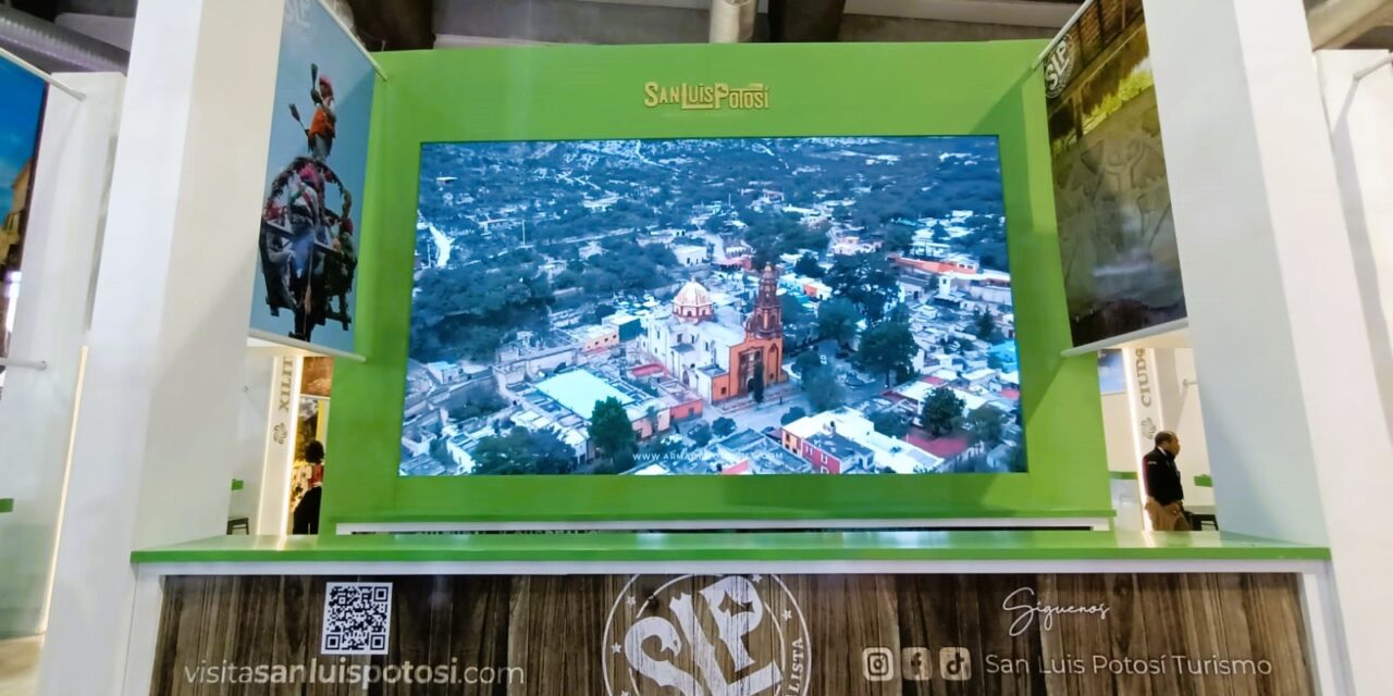 San Luis Potosí cautiva a nacionales y extranjeros en el tianguis turístico