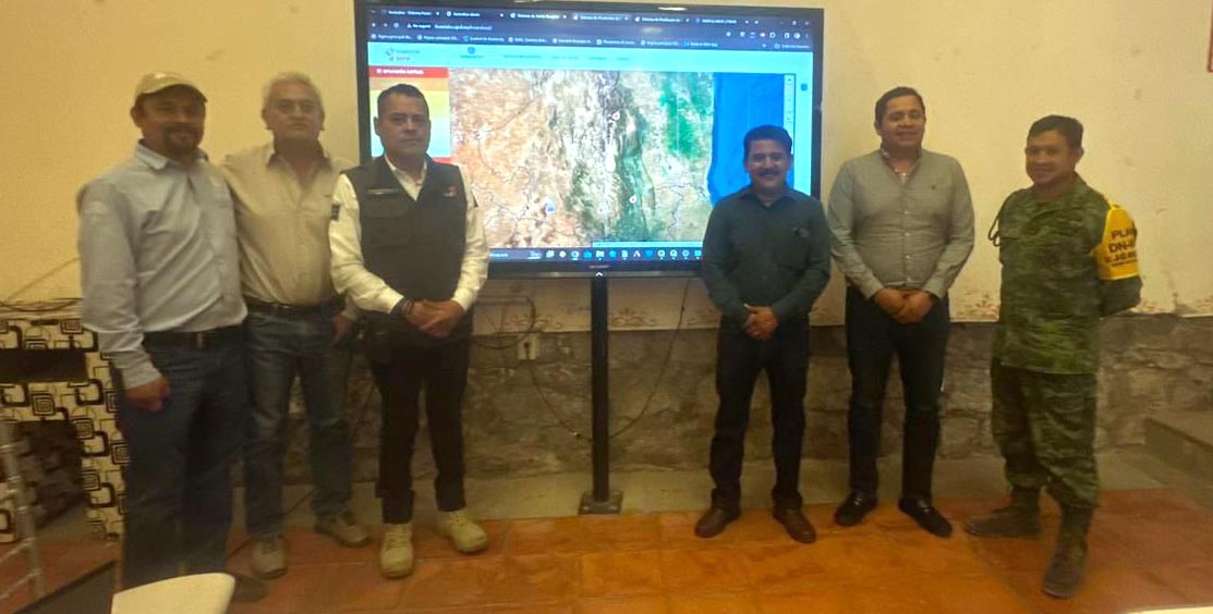 Informan avance de combate al fuego en sierra de San Miguelito