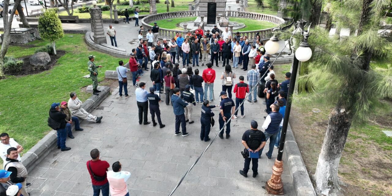 Autoridades municipales y el Consejo de Seguridad del Centro Histórico acuerdan medidas para reforzar la seguridad