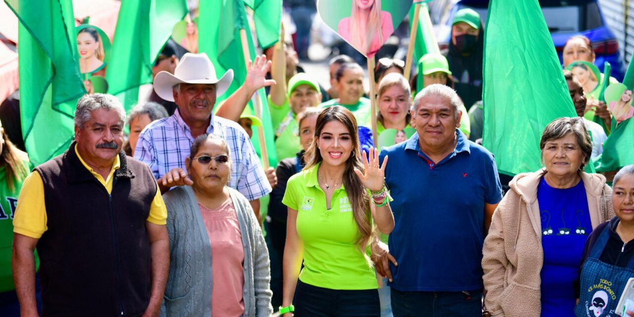 Ruth González llega a mitad de la campaña como puntera para convertirse en Senadora por San Luis Potosí