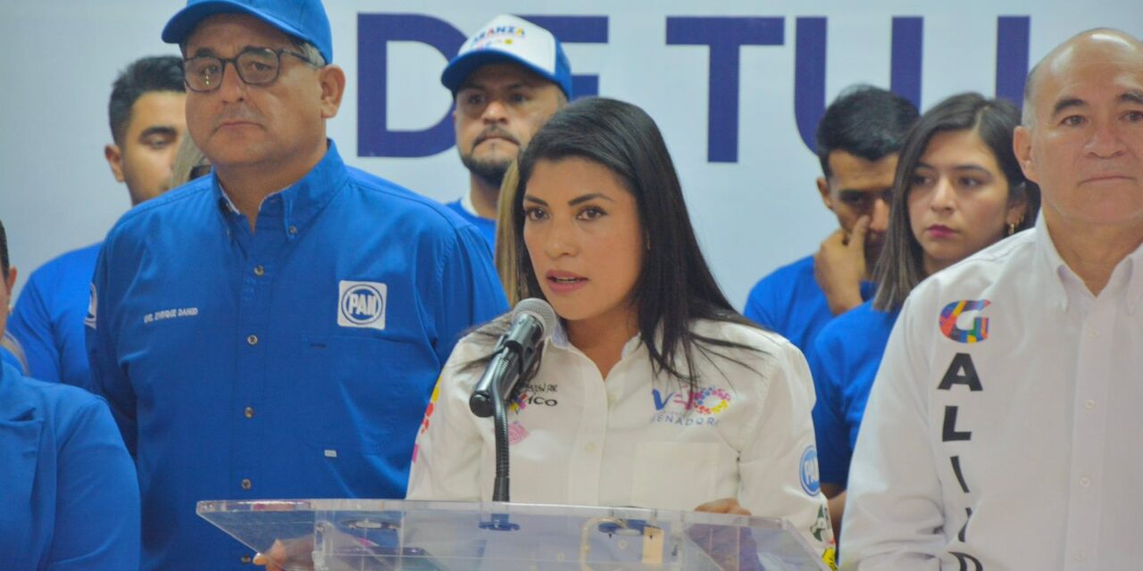 El 2 de junio se pone en juego la democracia: Vero Rodríguez
