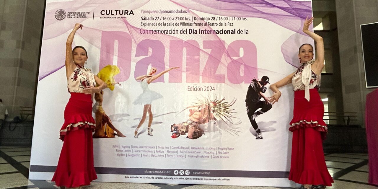Con 100 grupos y múltiples géneros, SLP celebrará Día de la Danza