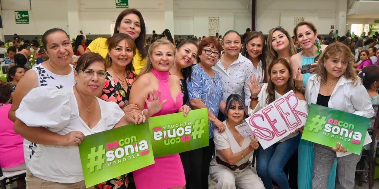 Más de dos mil mujeres se reúnen para apoyar a Sonia Mendoza