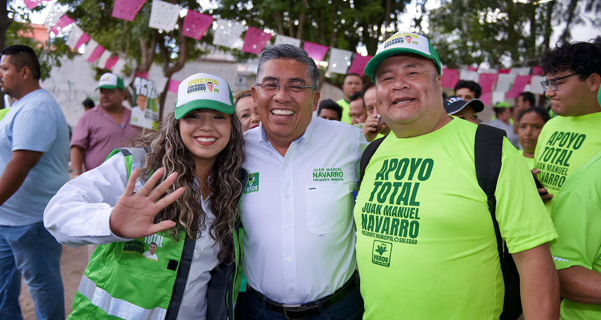 Juan Manuel Navarro consolidará el sistema de seguridad municipal en Soledad de Graciano Sánchez