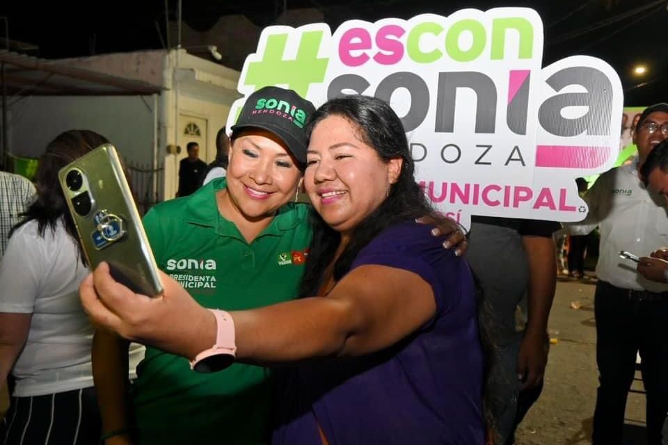 Preocupaciones de las y los potosinos serán mis ocupaciones en la presidencia municipal: Sonia Mendoza