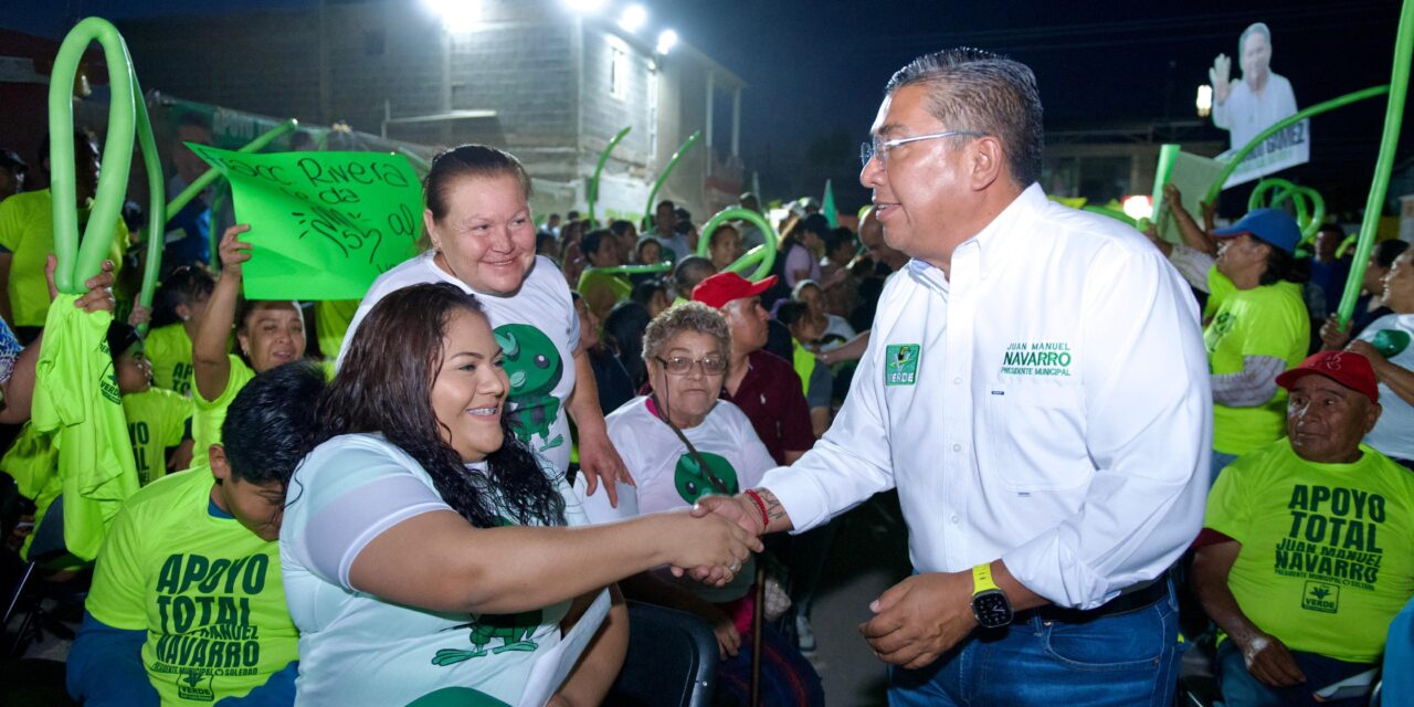 Juan Manuel Navarro fortalecerá, ampliará y creará nuevos programas sociales