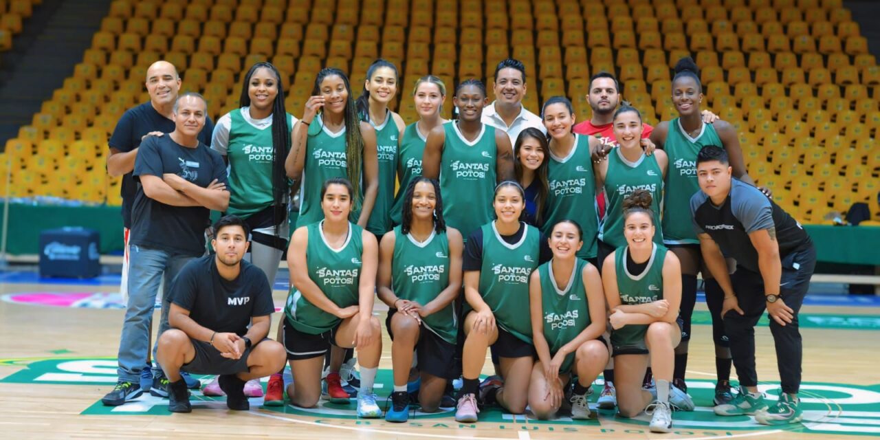 Equipo de basquetbol femenil “Santas del Potosí” debuta este jueves en SLP