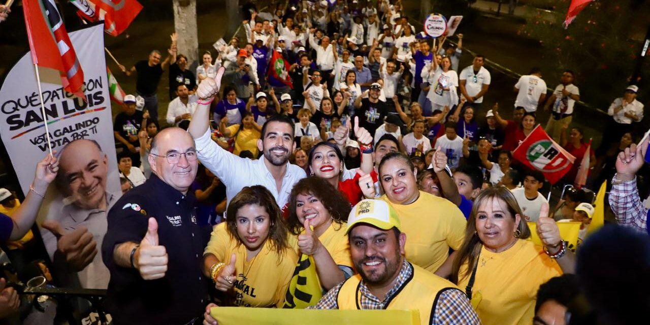 En San Miguelito, Galindo refrenda su compromiso de preservar los barrios tradicionales de SLP