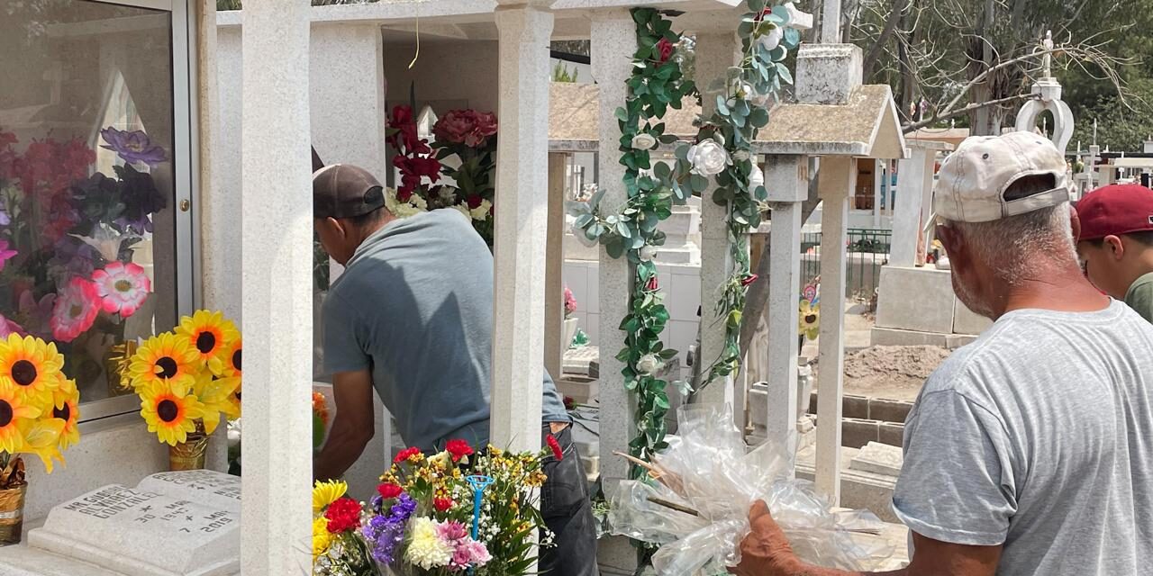 Se mantiene saldo blanco en panteones municipales por Día de las madres, en Soledad
