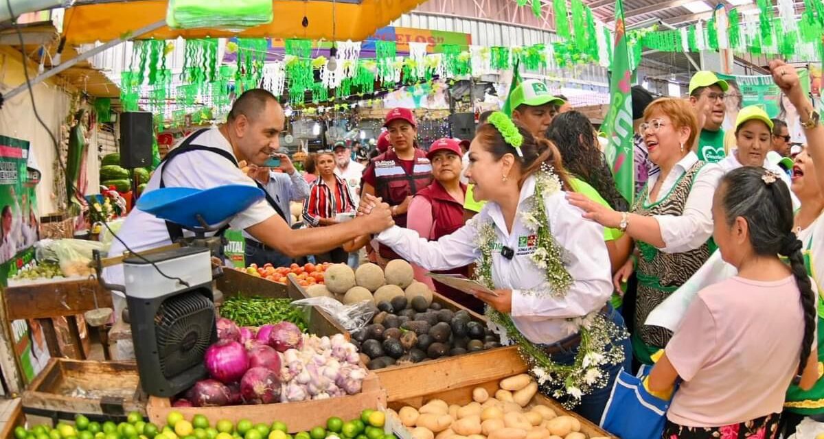 Mercados municipales recuperarán su esplendor e importancia: Sonia Mendoza