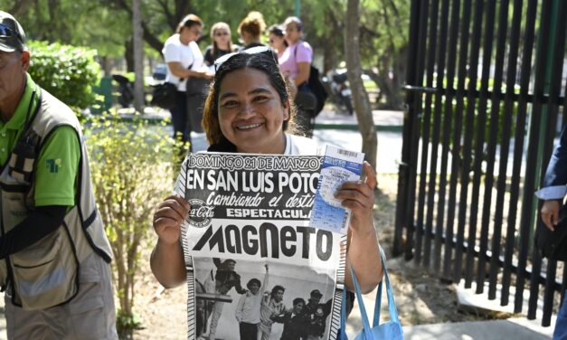 Concierto gratuito de Mercurio y Magneto atrae fans nacionales