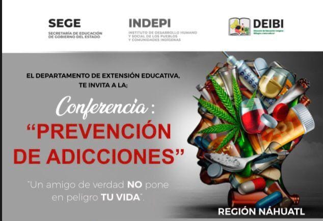 Impulsan prevención de adicciones en comunidades y pueblos originarios