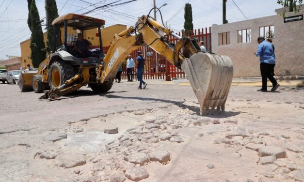 Arranca obra en la colonia del Valle, exhortan a atender indicaciones viales