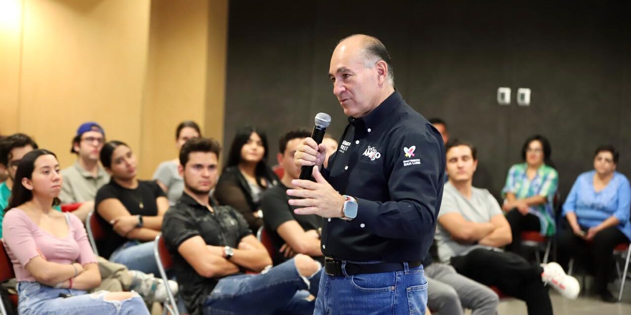Pide Galindo a jóvenes sumarse a lucha contra el cambio climático en SLP