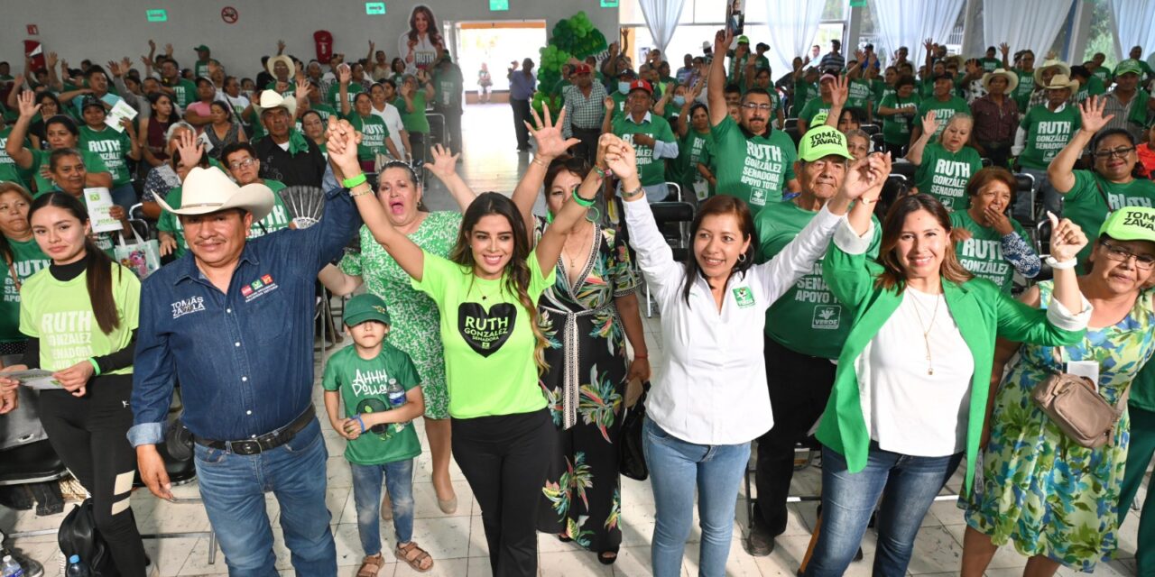 Ruth González pinta de verde Charcas y Guadalcázar