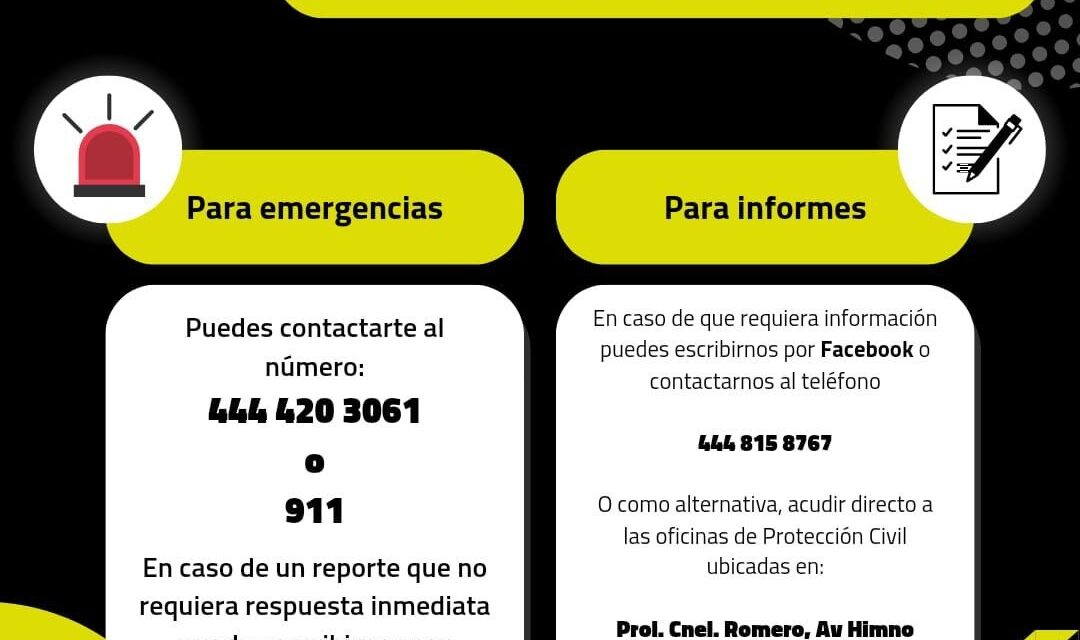 Debido a que seguirán las altas temperaturas en SLP, Protección Civil municipal se mantiene en alerta