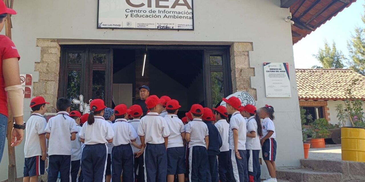Realizan programa ecológico en el centro de información y educación ambiental