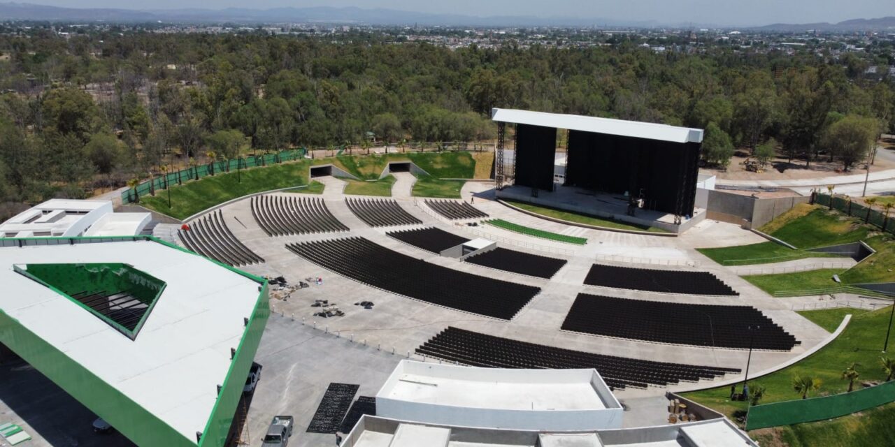 Anuncian concierto para inaugurar Teatro de la Ciudad del Tangamanga II