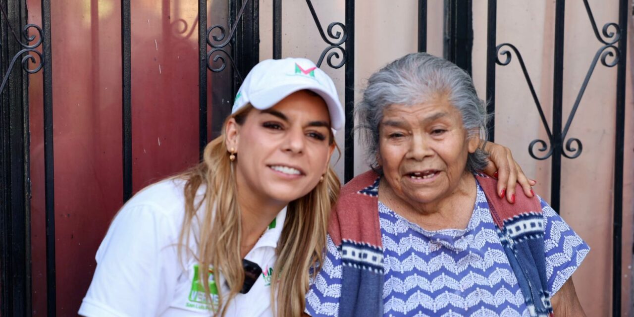 Se compromete Maribel Torres con los adultos mayores
