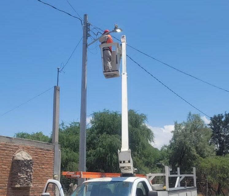Dos mil luminarias rehabilitadas en lo que va de 2024, en Soledad de GS