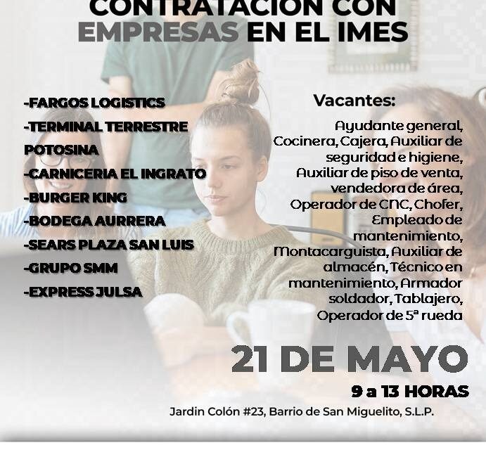 Invitan a la quinta jornada de empleo