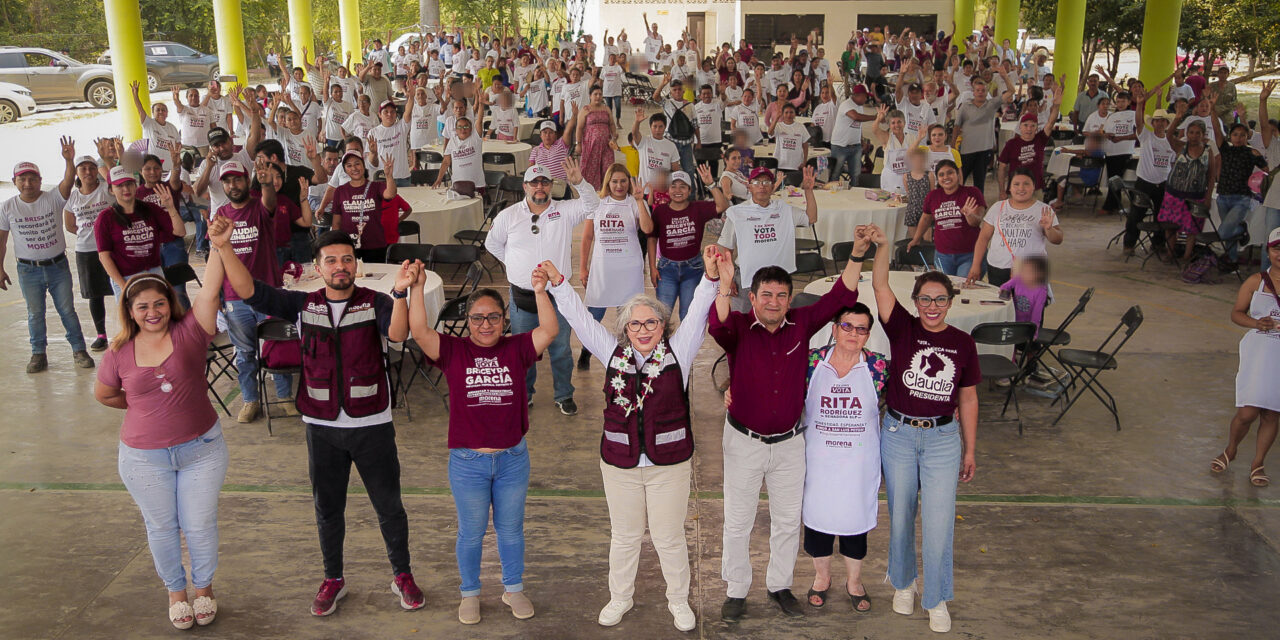 Rita Ozalia Rodríguez promueve la unidad y participación ciudadana en SLP