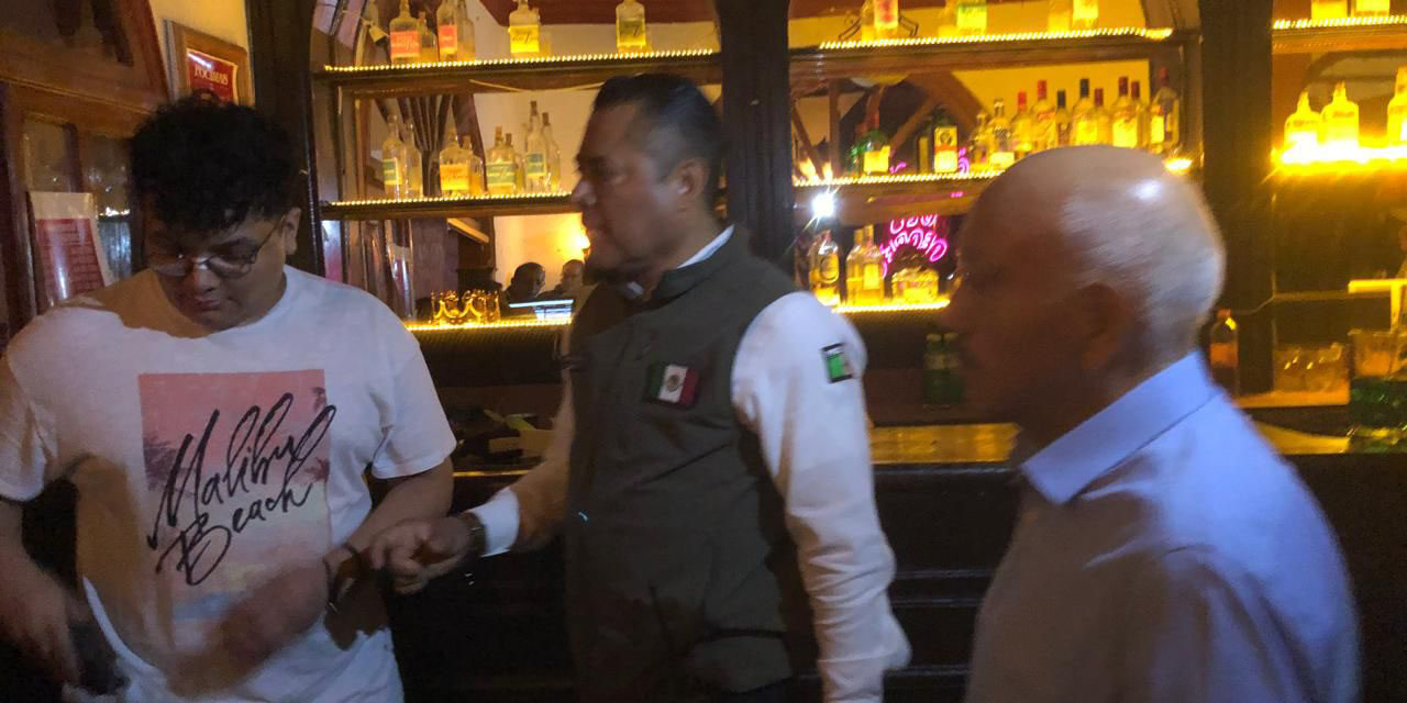 Fortalece gobierno estatal inspecciones a centros nocturnos