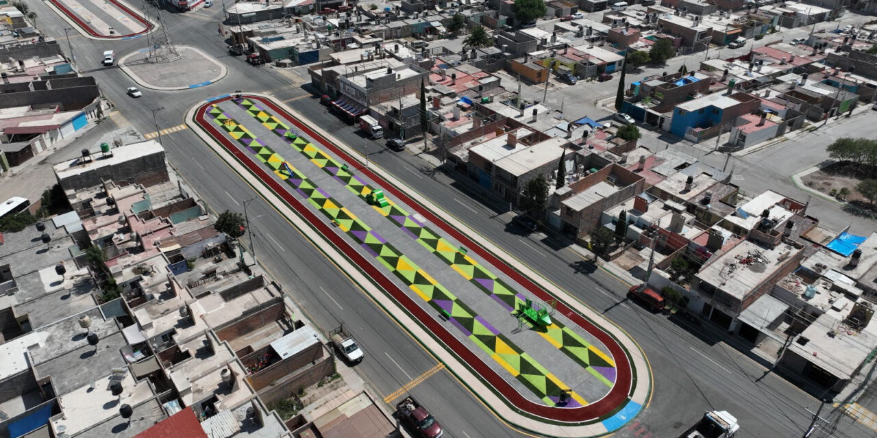 Ricardo Gallardo entrega a soledenses avenidas San Lorenzo y Santo Tomás