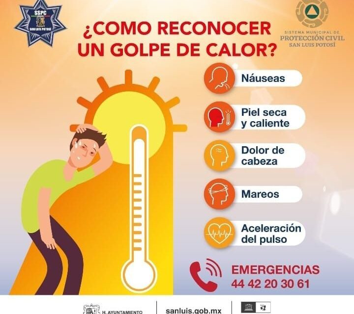 Debido a las altas temperaturas, Gobierno de la Capital, a través de Protección Civil, se mantiene alerta