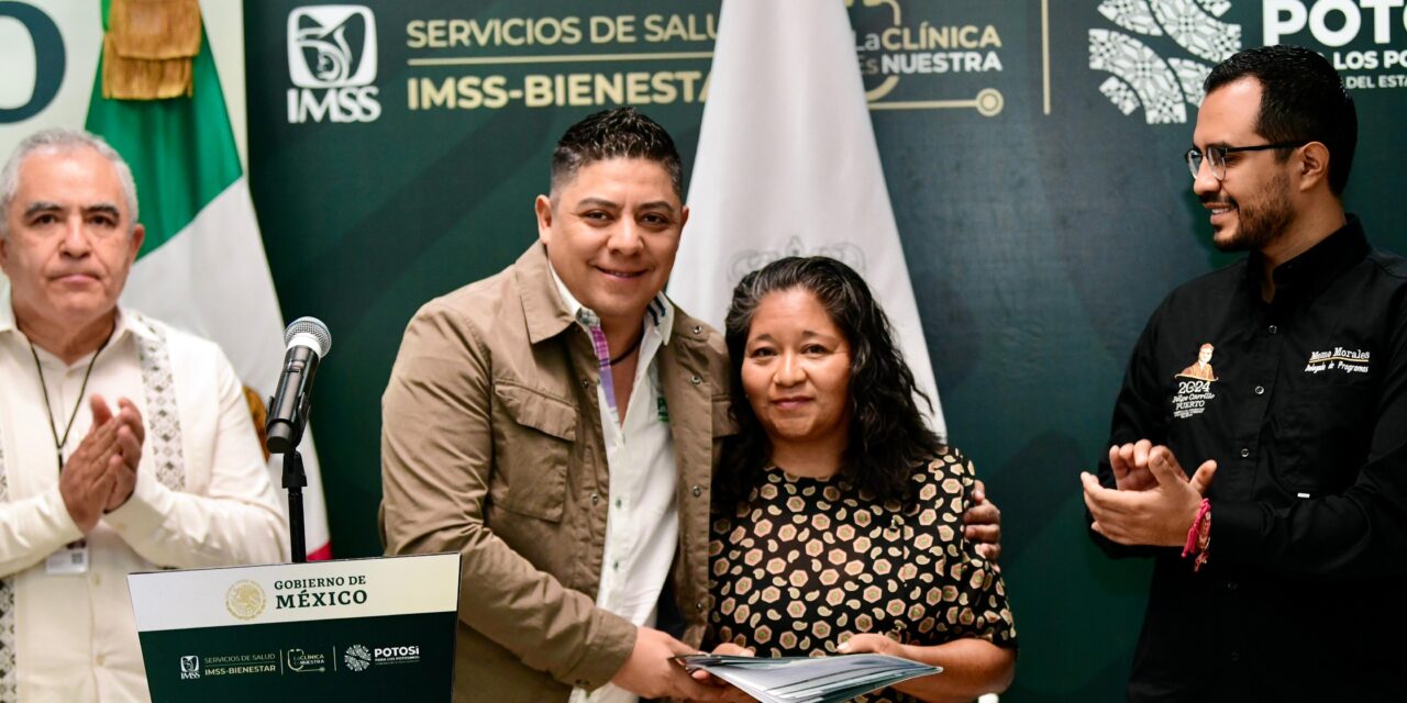 Ricardo Gallardo inicia entrega de recursos a Comités de Salud