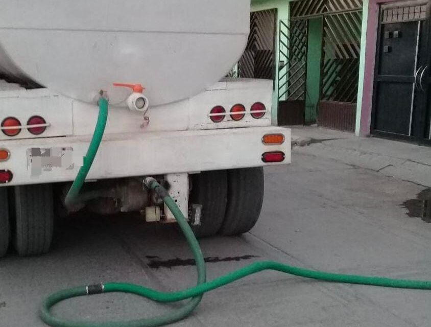 Ayuntamiento de Soledad reafirma abastecimiento de agua a colonias y comunidades