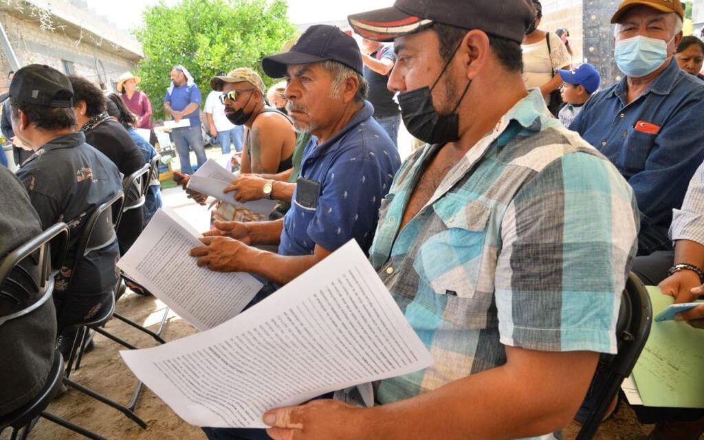 Soledad de Graciano Sánchez alista entrega de más escrituras a familias
