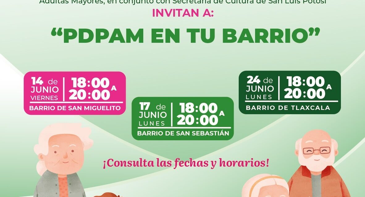 DIF estatal llevará más apoyo a personas adultas mayores