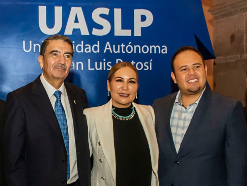 Rector reconoce al gobierno estatal por apoyo a finanzas de la UASLP