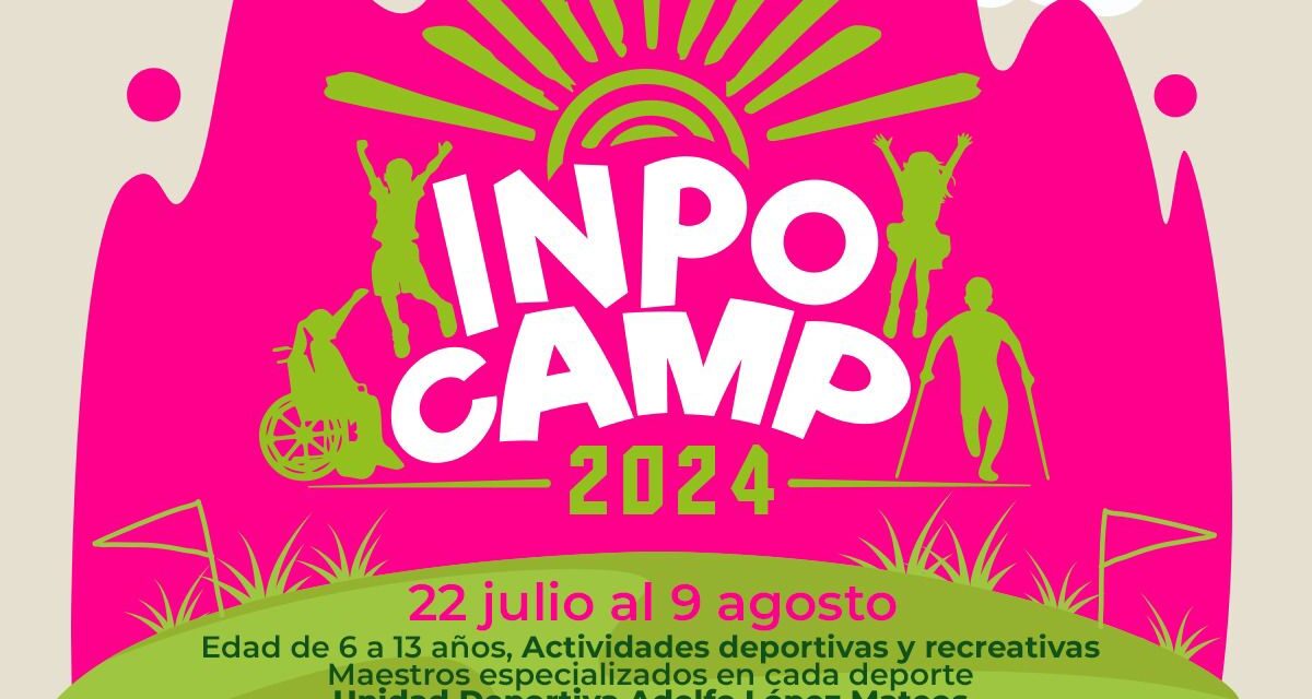 Realizará Inpode campamento deportivo inclusivo