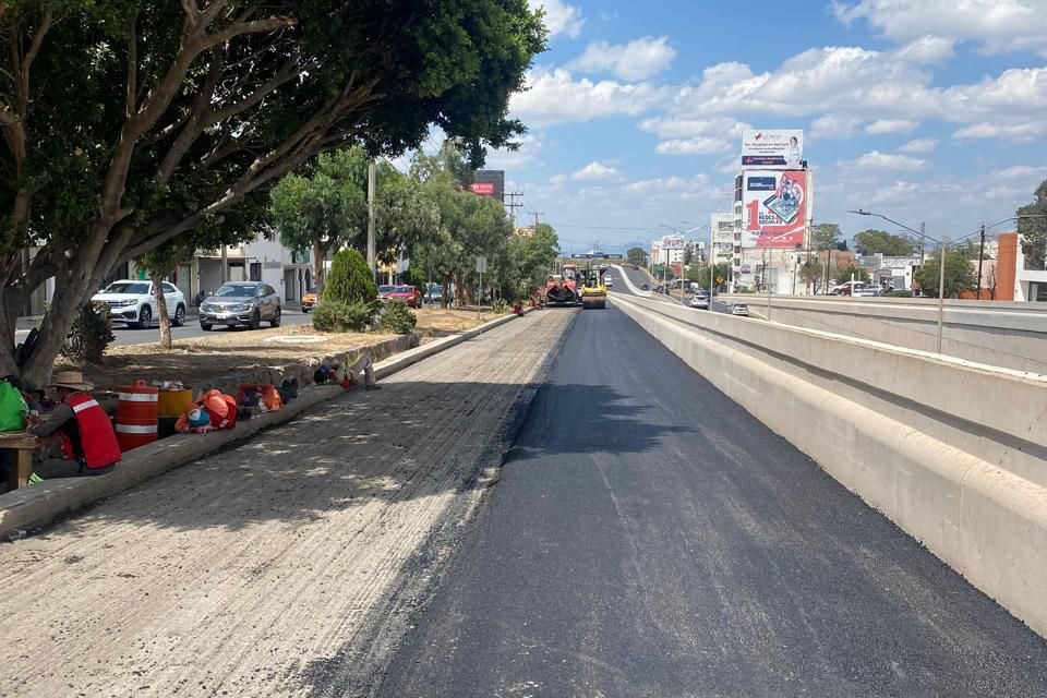 Ayuntamiento de San Luis Potosí avanza en las obras complementarias del Puente Inferior Alpes – Himalaya