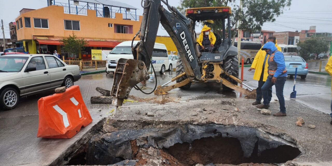 Por reparación de colapso en avenida Seminario, habrá cierre de circulación sobre esa vía en dirección a la carretera 57