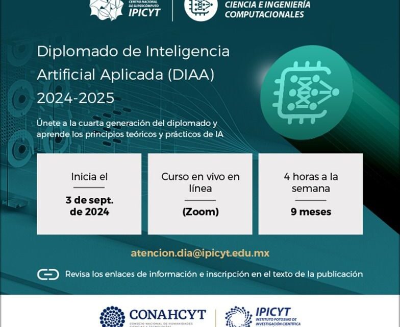Copocyt invita a participar en diplomado de inteligencia artificial