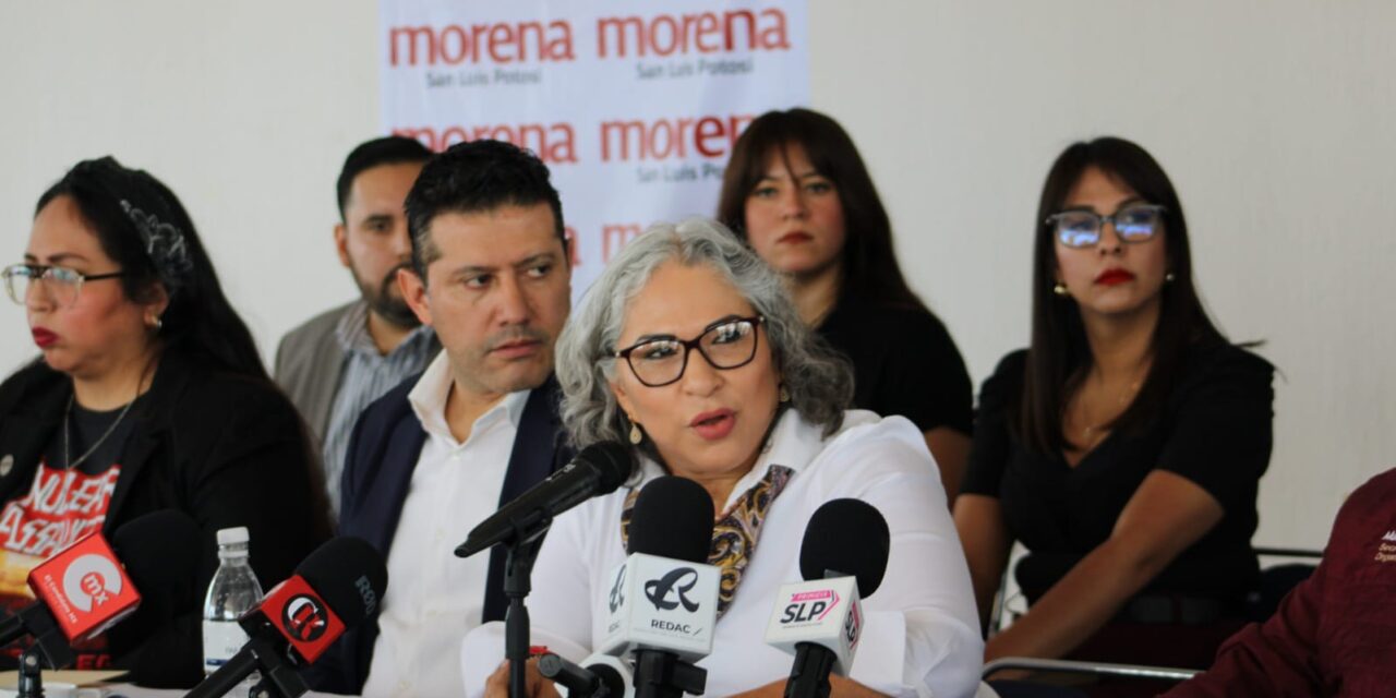 Trabajará Morena en SLP la reforma al Poder Judicial