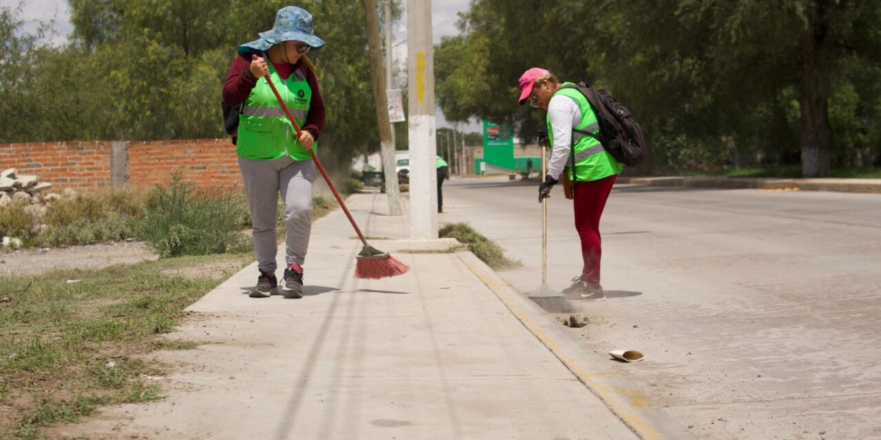 Labores de limpieza en calles y avenidas de Soledad se refuerzan ante pronóstico de lluvias