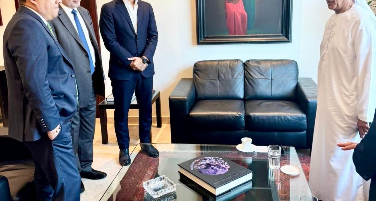 Gobernador estrecha alianza con Emiratos Árabes Unidos