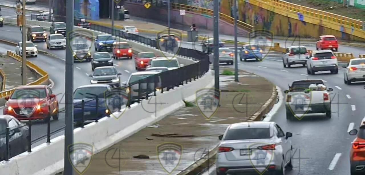 Gobierno de la Capital e interapas restablecen circulación en varios puntos de la ciudad, después de las lluvias de esta tarde