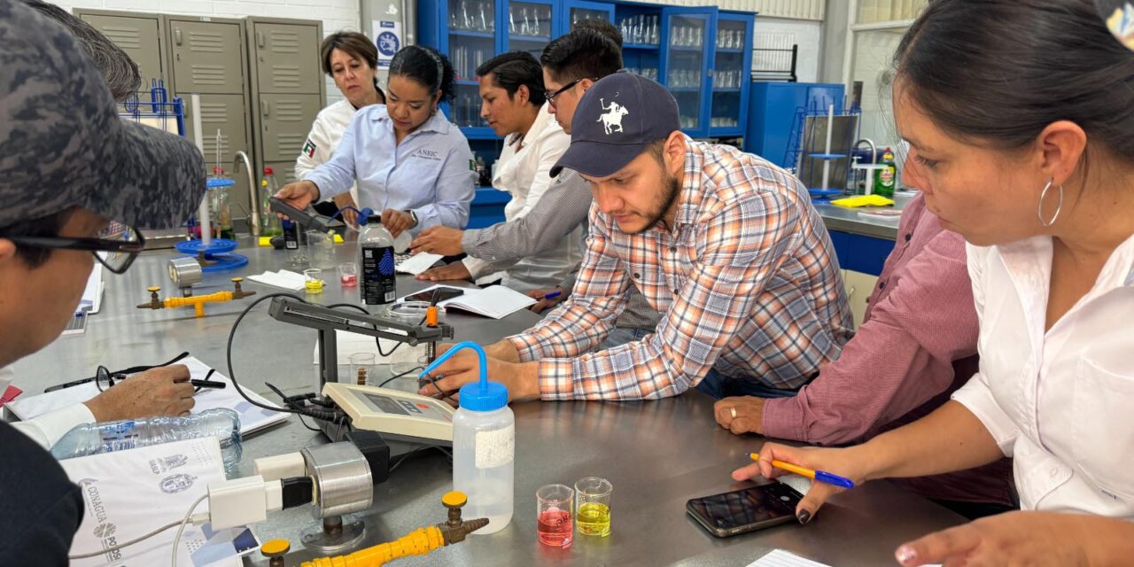 Gobierno estatal brinda curso para mejorar la calidad de agua en SLP