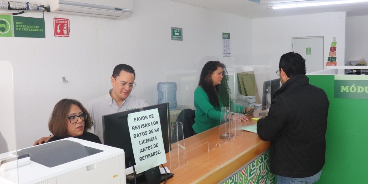Promueve gobierno estatal mejora permanente en oficinas recaudadoras