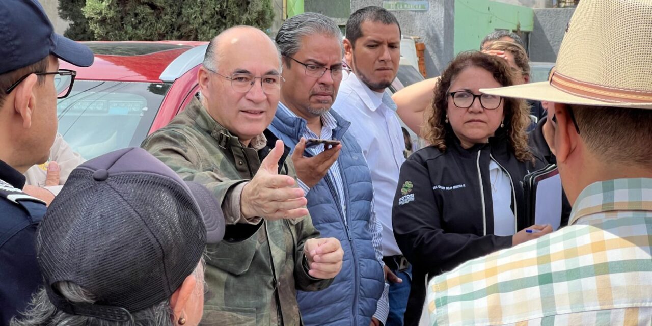 Sistema Municipal de Protección Civil recorre colonias para tomar previsiones por inundaciones
