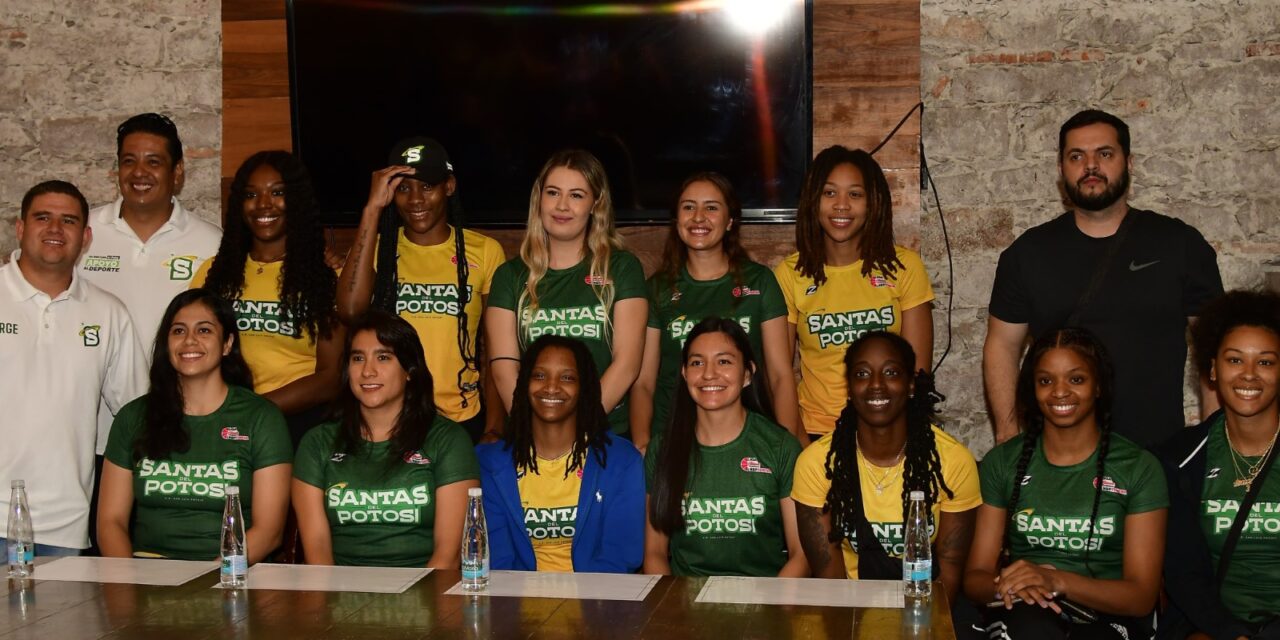 Santas del Potosí listas para la postemporada de basquetbol