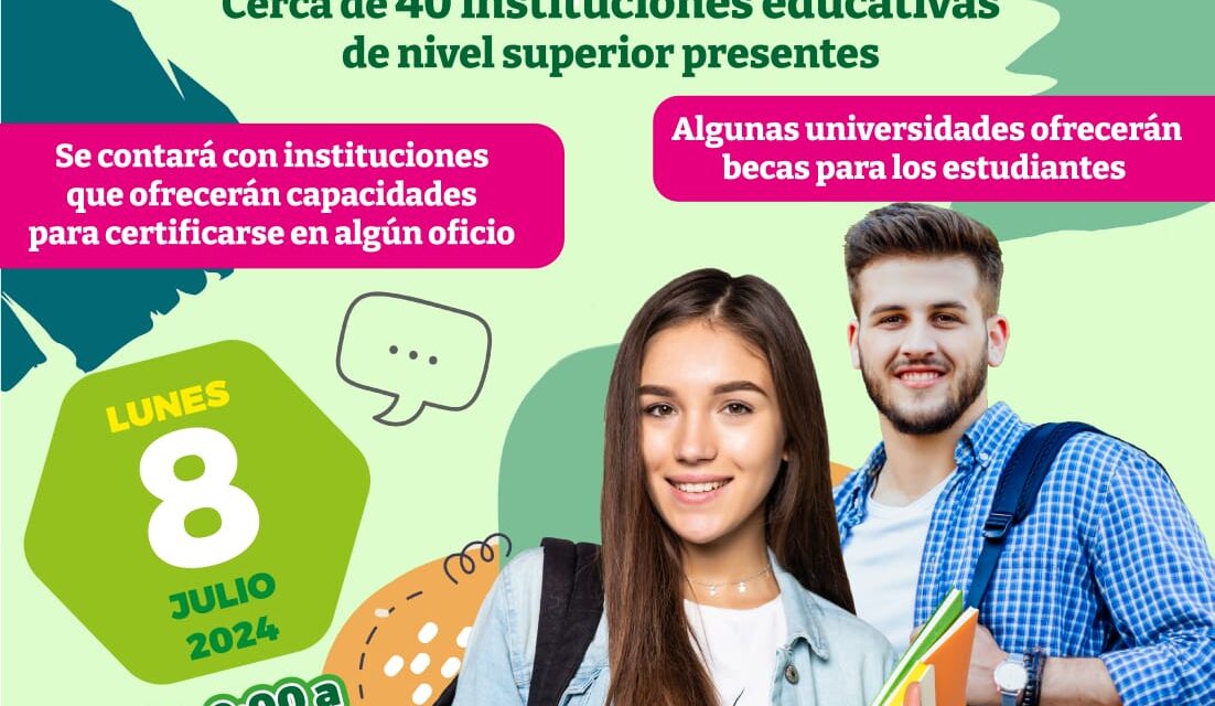Becas y descuentos en inscripciones de hasta el 50% en Feria de Universidades, en Soledad de GS.