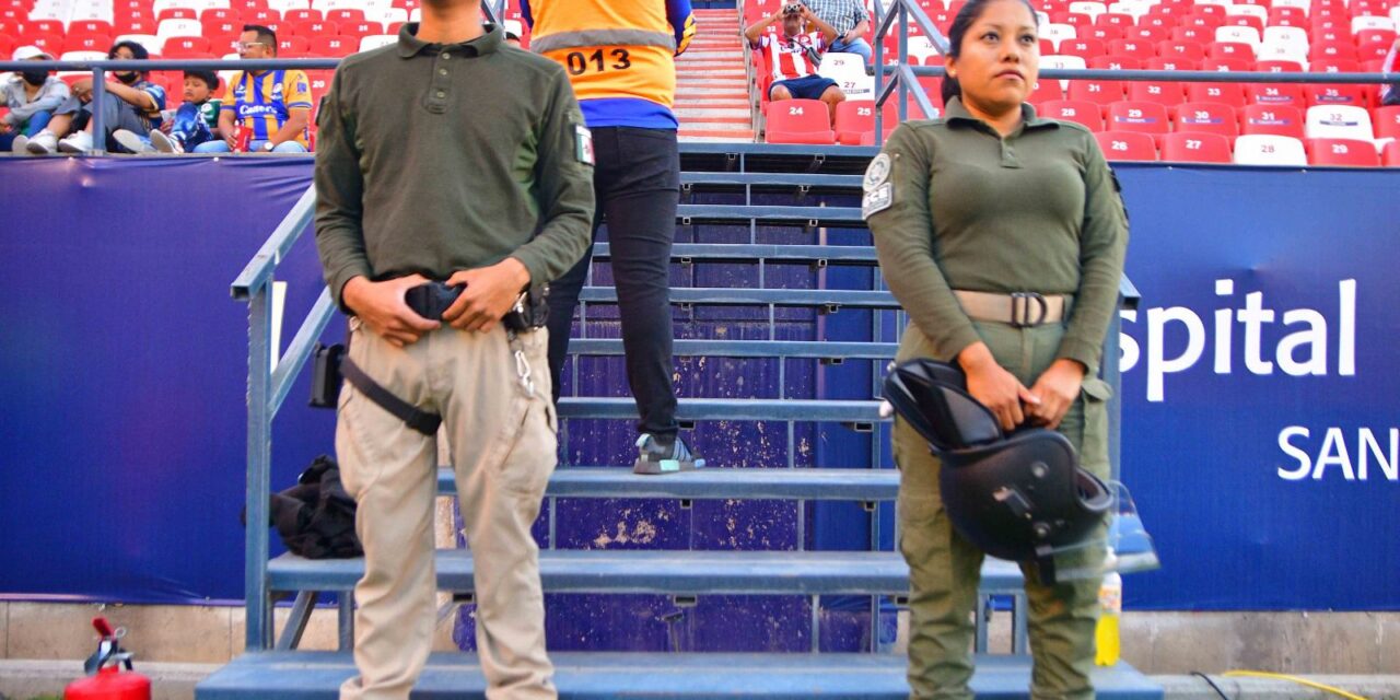 Destaca operativo “Estadio Seguro” de la SSPCE