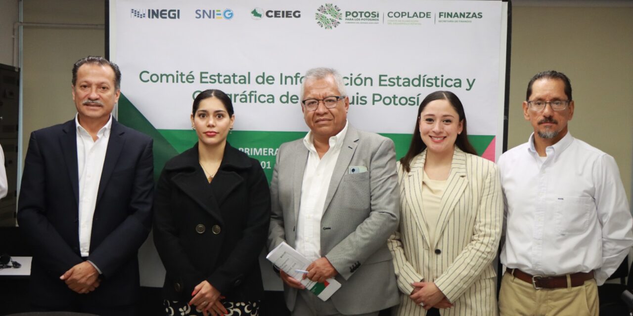 Comité de Información Estadística, impulsa desarrollo de SLP: SEFIN