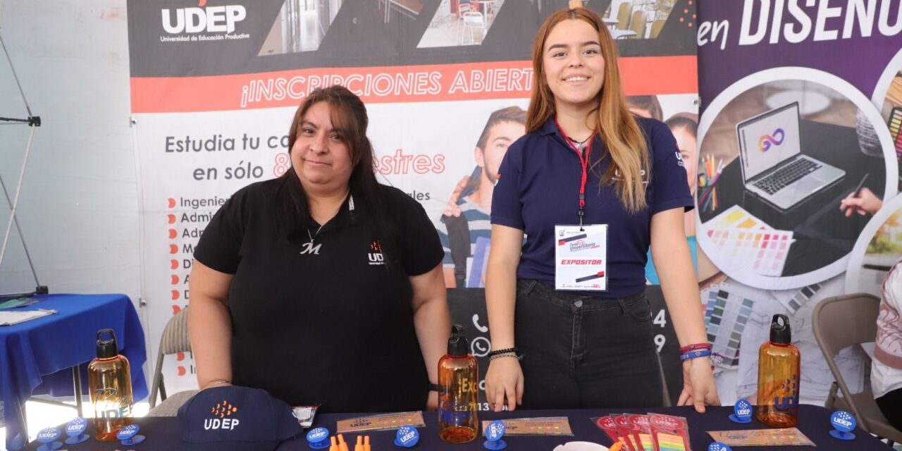 La Feria UniverSÍtaria del Gobierno de la Capital, otra muestra del compromiso con las juventudes potosinas